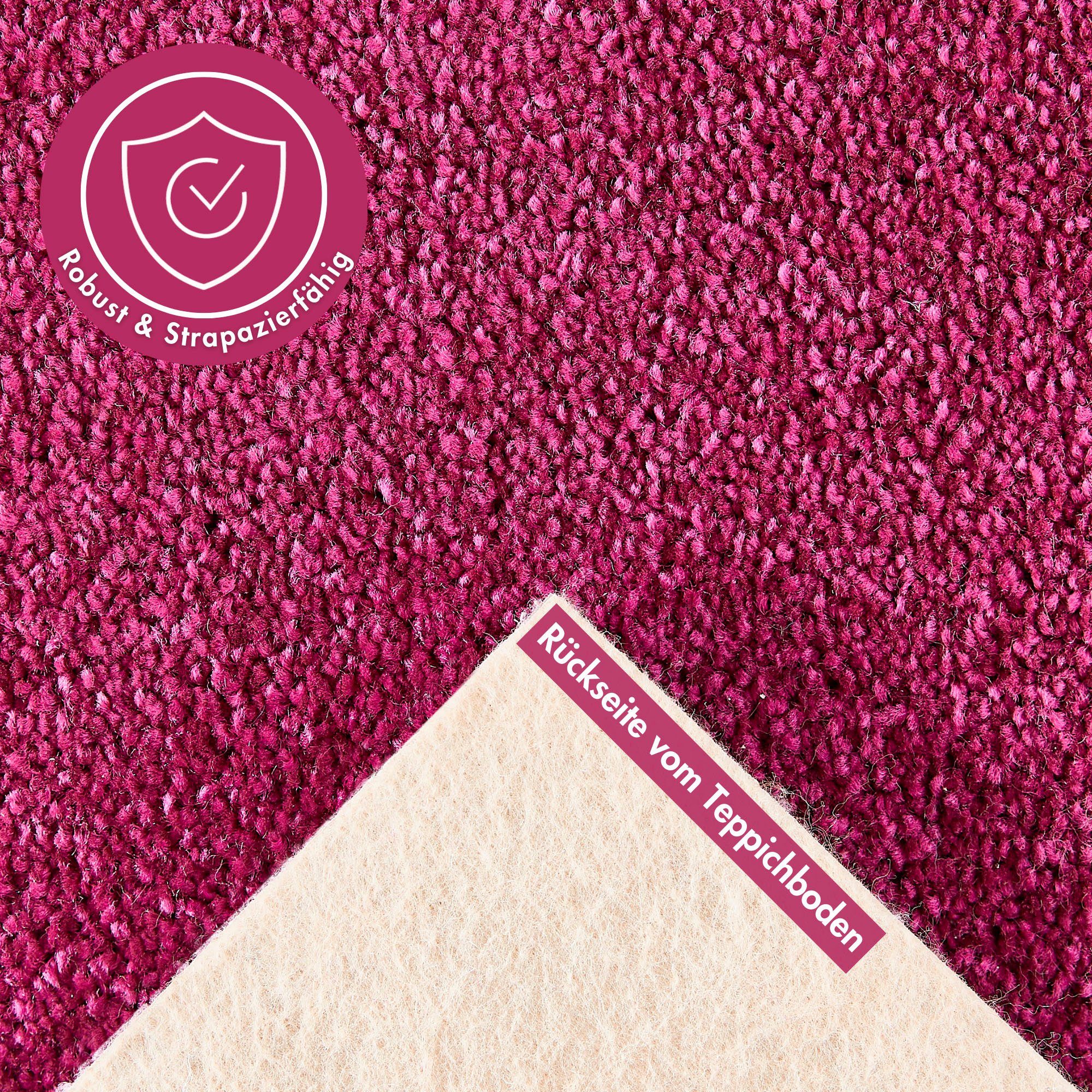 Andiamo Teppichboden »Sophie, Frisee-Velours, Made in Netherlands«, rechtec günstig online kaufen