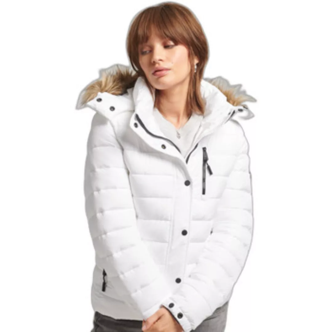 Superdry  Daunenjacken Doudoune courte à capuche avec fausse fourrure femme günstig online kaufen