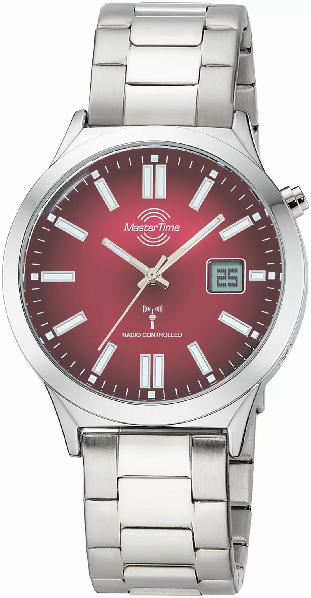 MASTER TIME Funkuhr MTGA-109045-81M, Quarzuhr, Armbanduhr, günstig online kaufen
