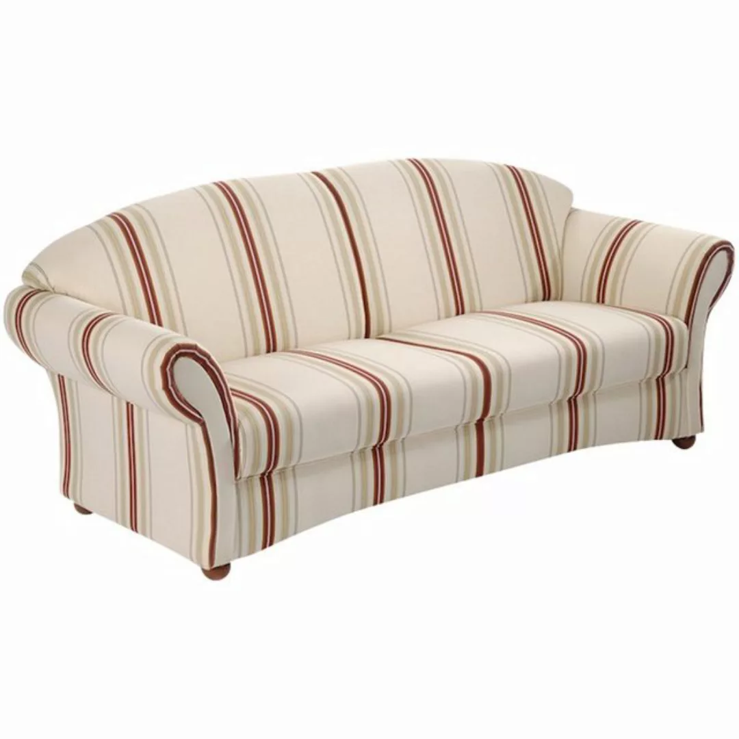 Max Winzer® 2,5-Sitzer Corona Sofa 2,5-Sitzer weiß Flachgewebe, 1 Stück, Ma günstig online kaufen