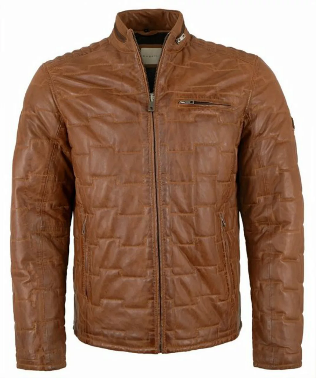 bugatti Lederjacke BU-378/M Bugatti - Herren Lederjacke Steppjacke Lammnapp günstig online kaufen