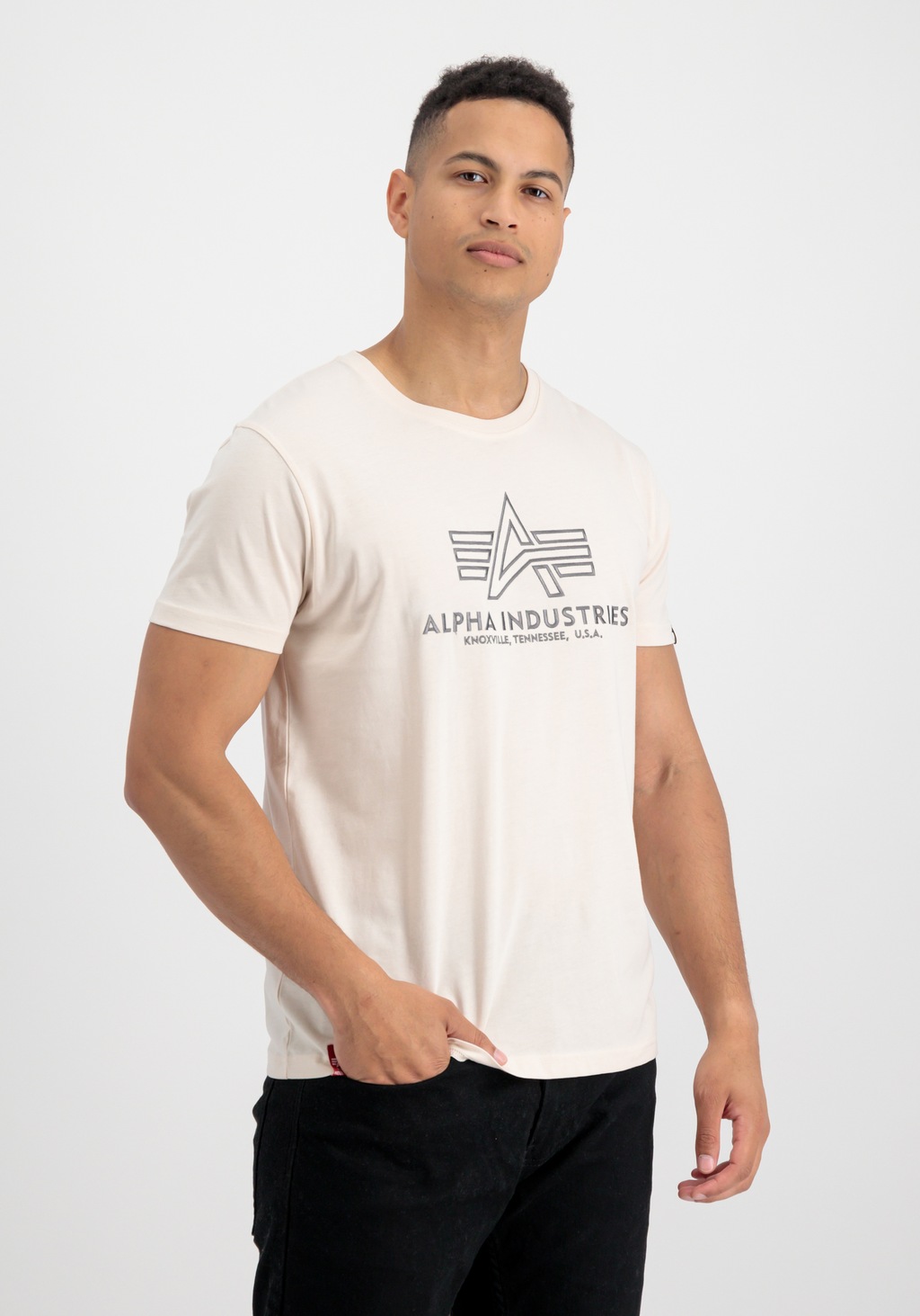 Alpha Industries T-Shirt "Alpha Industries Men - T-Shirts Basic T-Shirt Emb günstig online kaufen