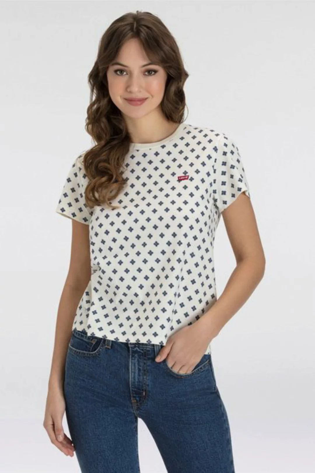 Levi's® T-Shirt PERFECT TEE mit All-Over Print günstig online kaufen