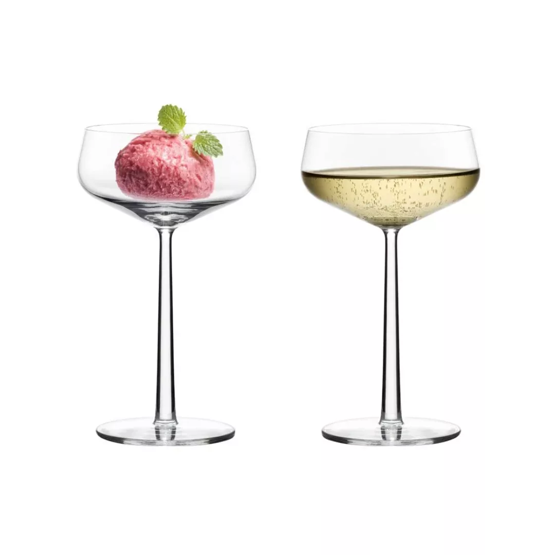 Sektgläser Essence glas transparent / 31 cl - 2er-Set - Iittala - Transpare günstig online kaufen