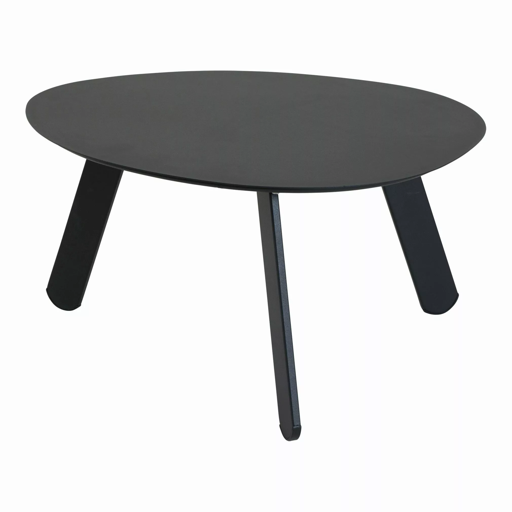 habeig Gartentisch Ovaler Beistelltisch aus Stahl, günstig online kaufen
