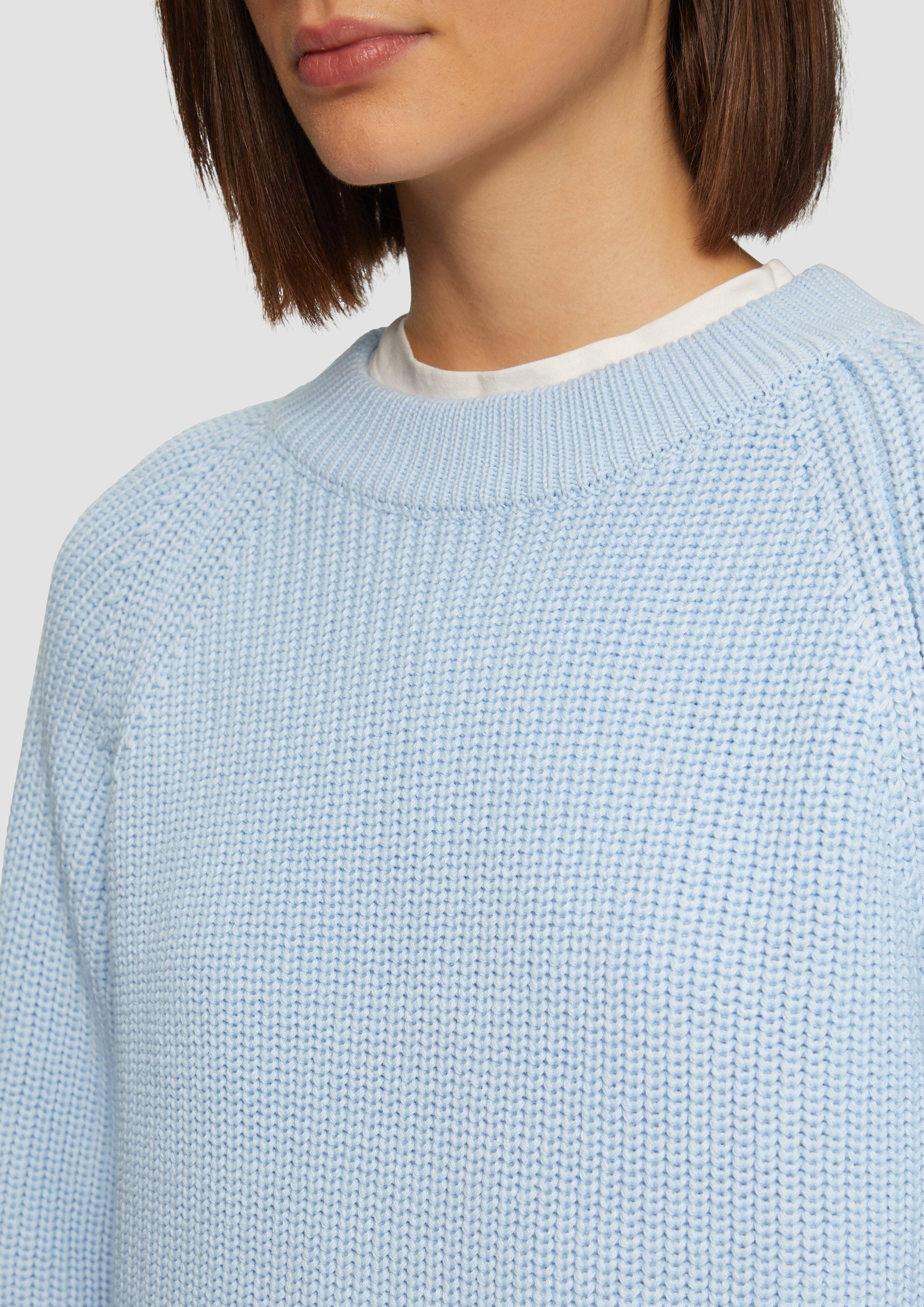 s.Oliver Strickpullover Strickpullover mit Raglan-Ärmeln und günstig online kaufen