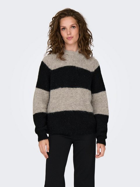 JACQUELINE de YONG Strickpullover Strickpullover Hoher Kragen Langarm JDYZO günstig online kaufen