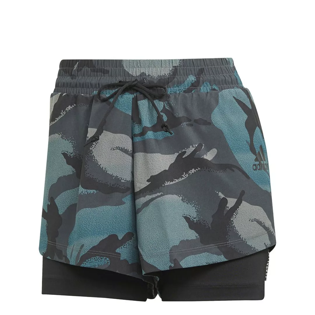 Adidas Zne Sportswear Shorts Hosen S Dark Grey / Wild Teal günstig online kaufen