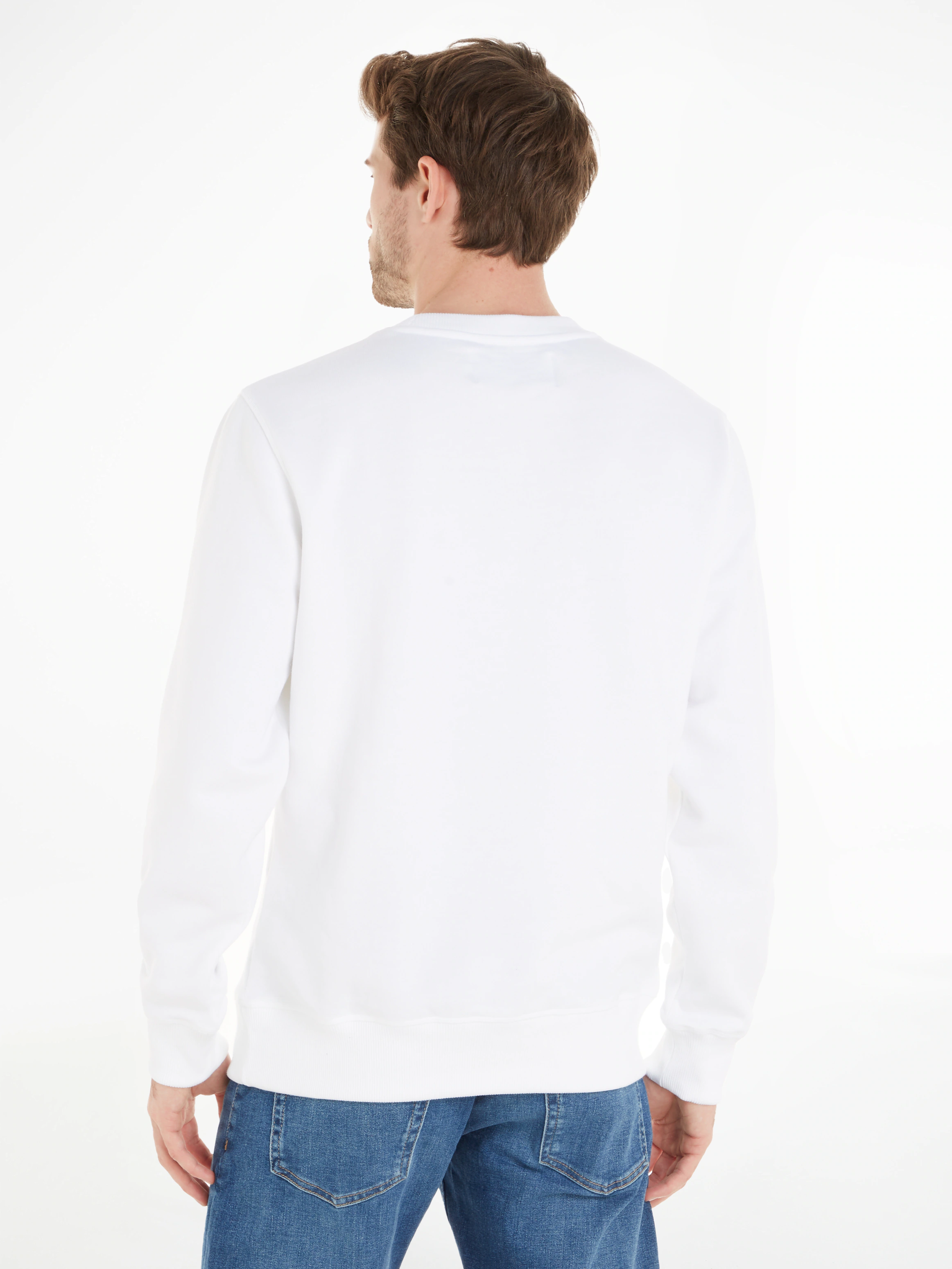 Calvin Klein Jeans Sweatshirt "CK ESSENTIAL REG CN", mit Logoschriftzug auf günstig online kaufen