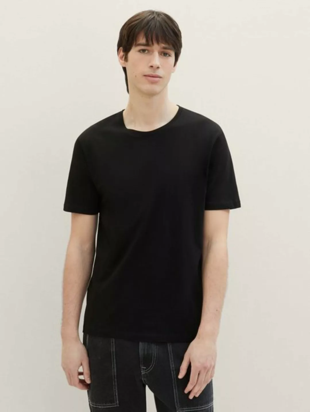 TOM TAILOR Denim T-Shirt T-Shirts im Dreierpack (im Dreierpack) günstig online kaufen