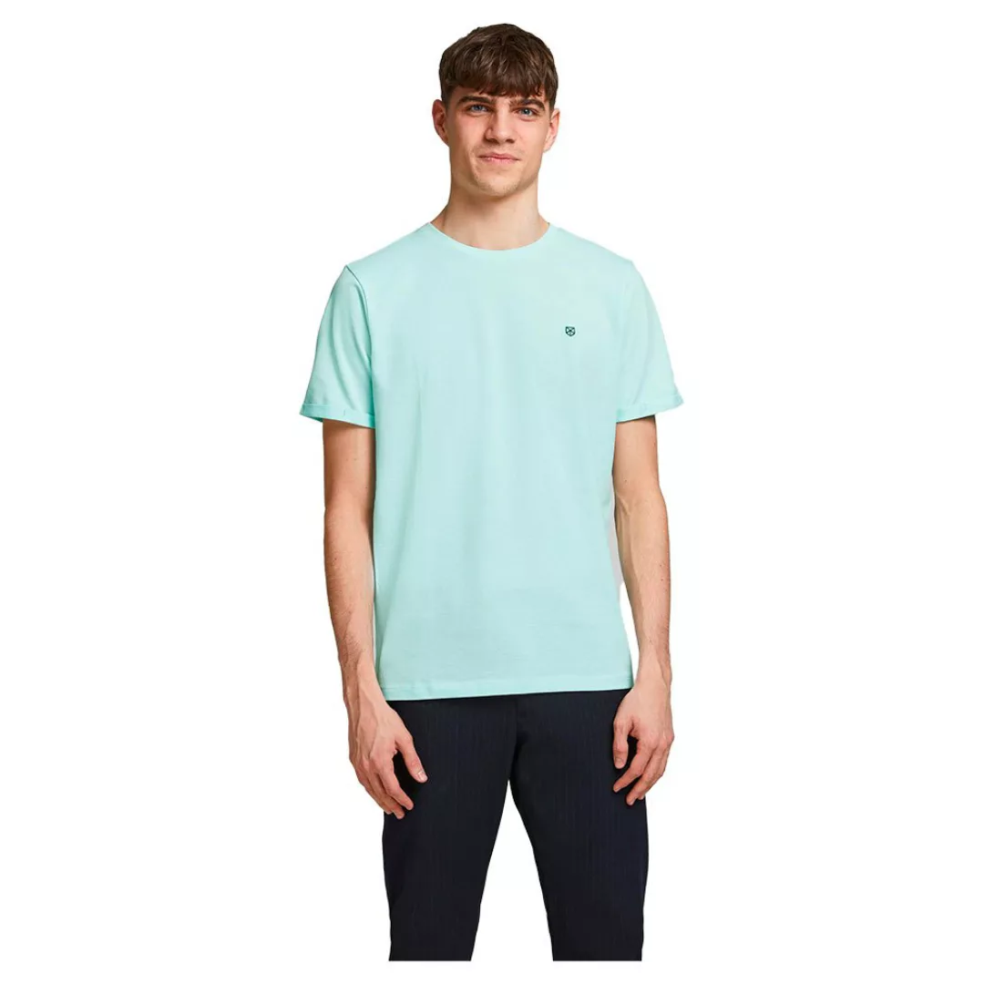 Jack & Jones Blahardy Kurzärmeliges T-shirt M Bleached Aqua / Slim Fit günstig online kaufen