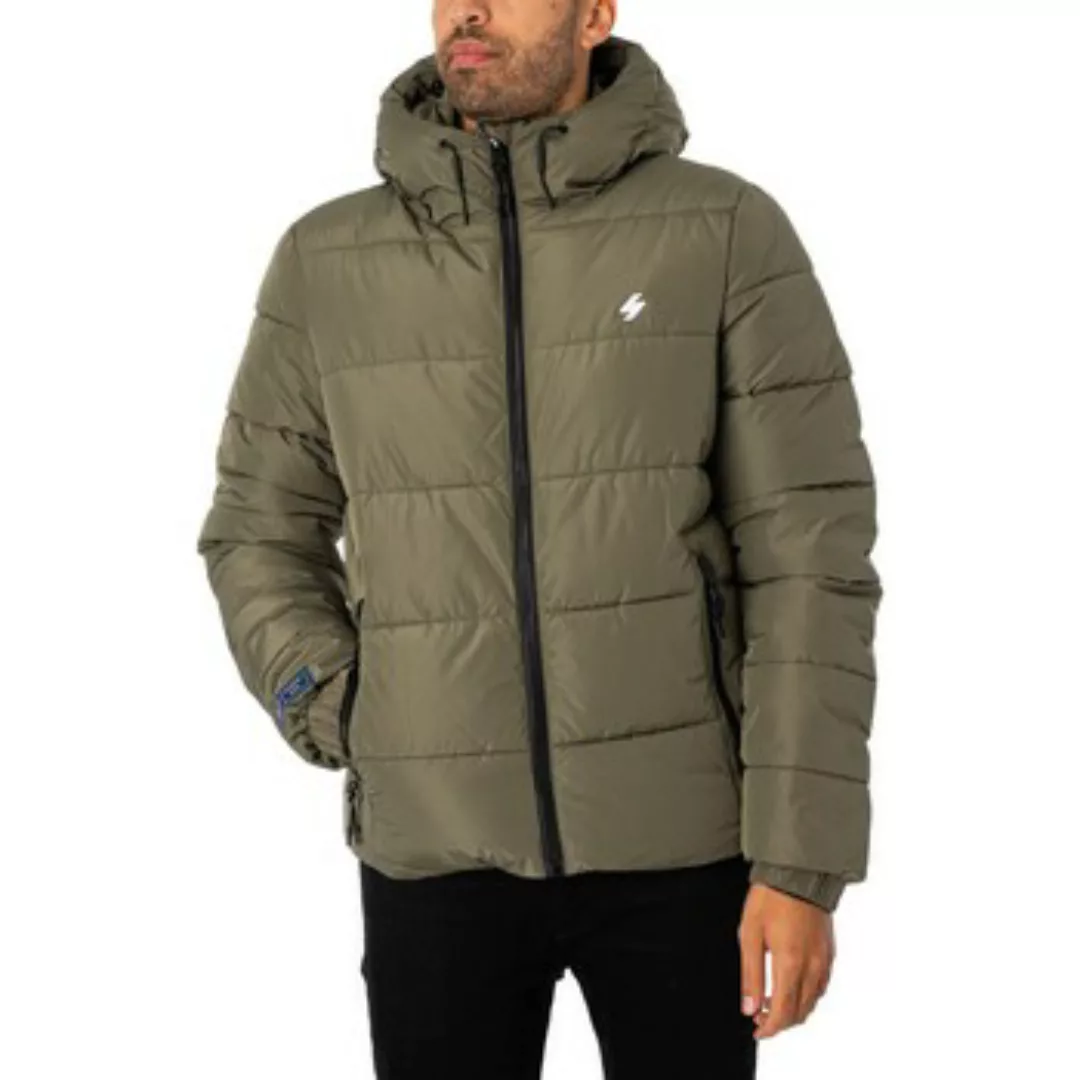 Superdry  Trainingsjacken Sport-Pufferjacke mit Kapuze günstig online kaufen