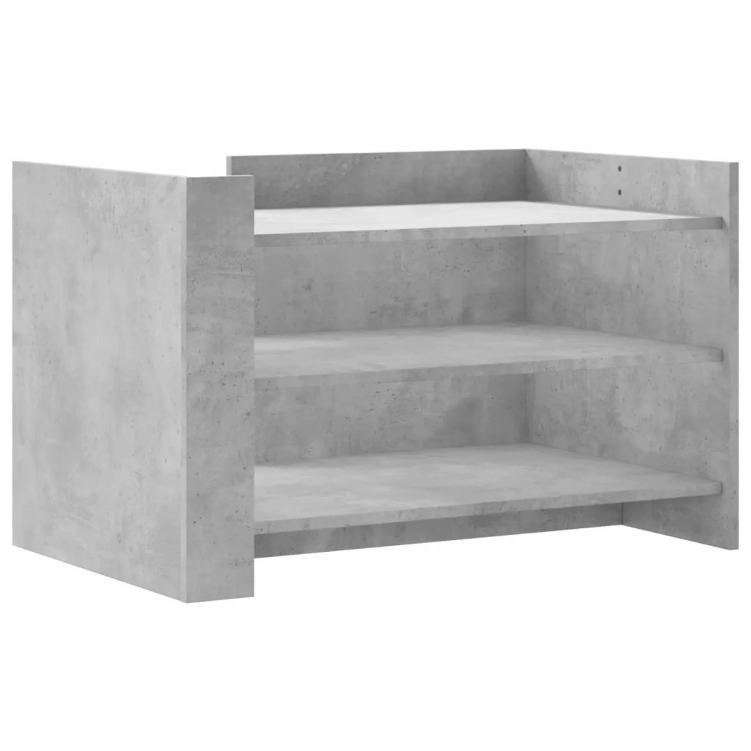 vidaXL Couchtisch Betongrau 80x50x50 cm Holzwerkstoff günstig online kaufen