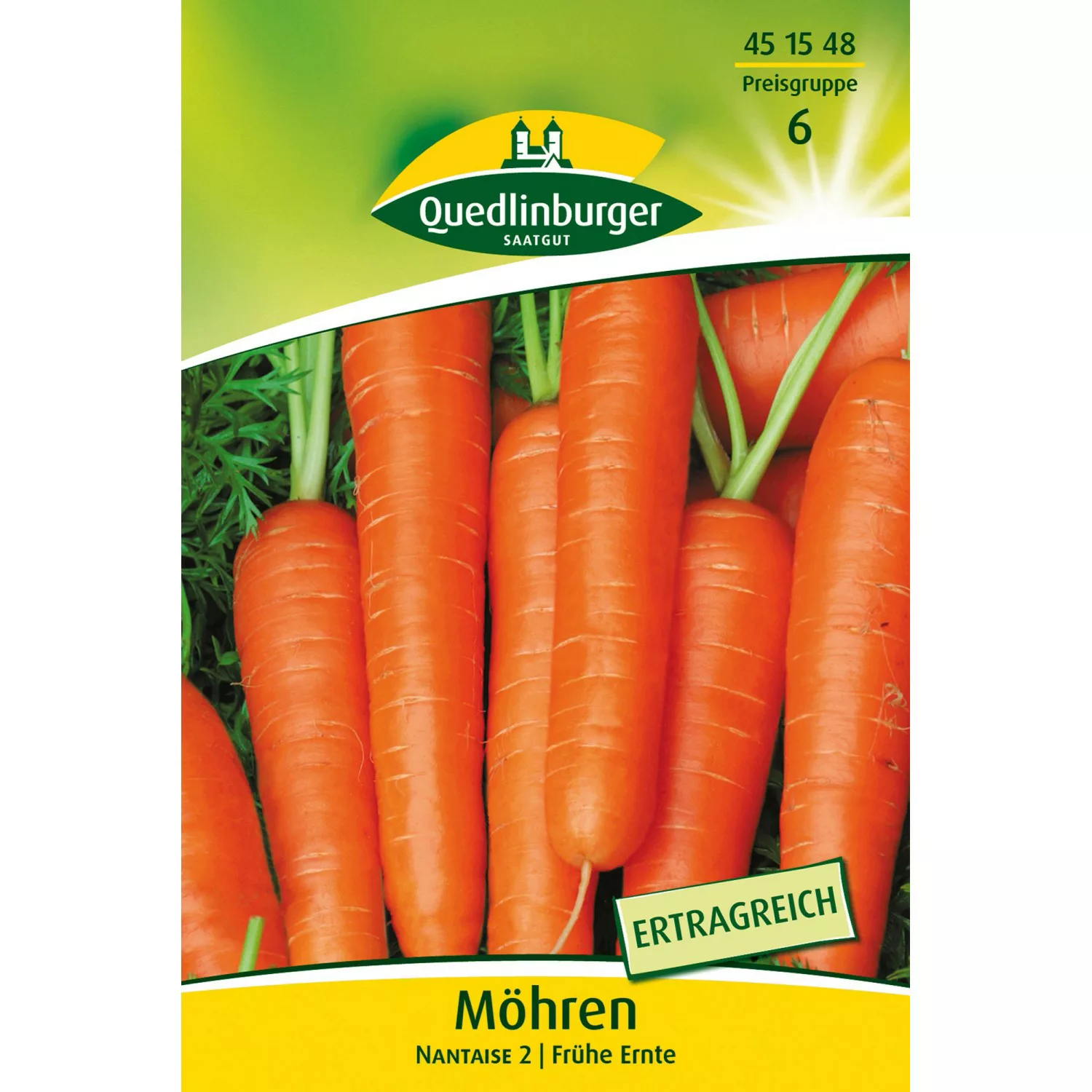 Quedlinburger Möhren ''Nantaise 2'' Großpackung günstig online kaufen