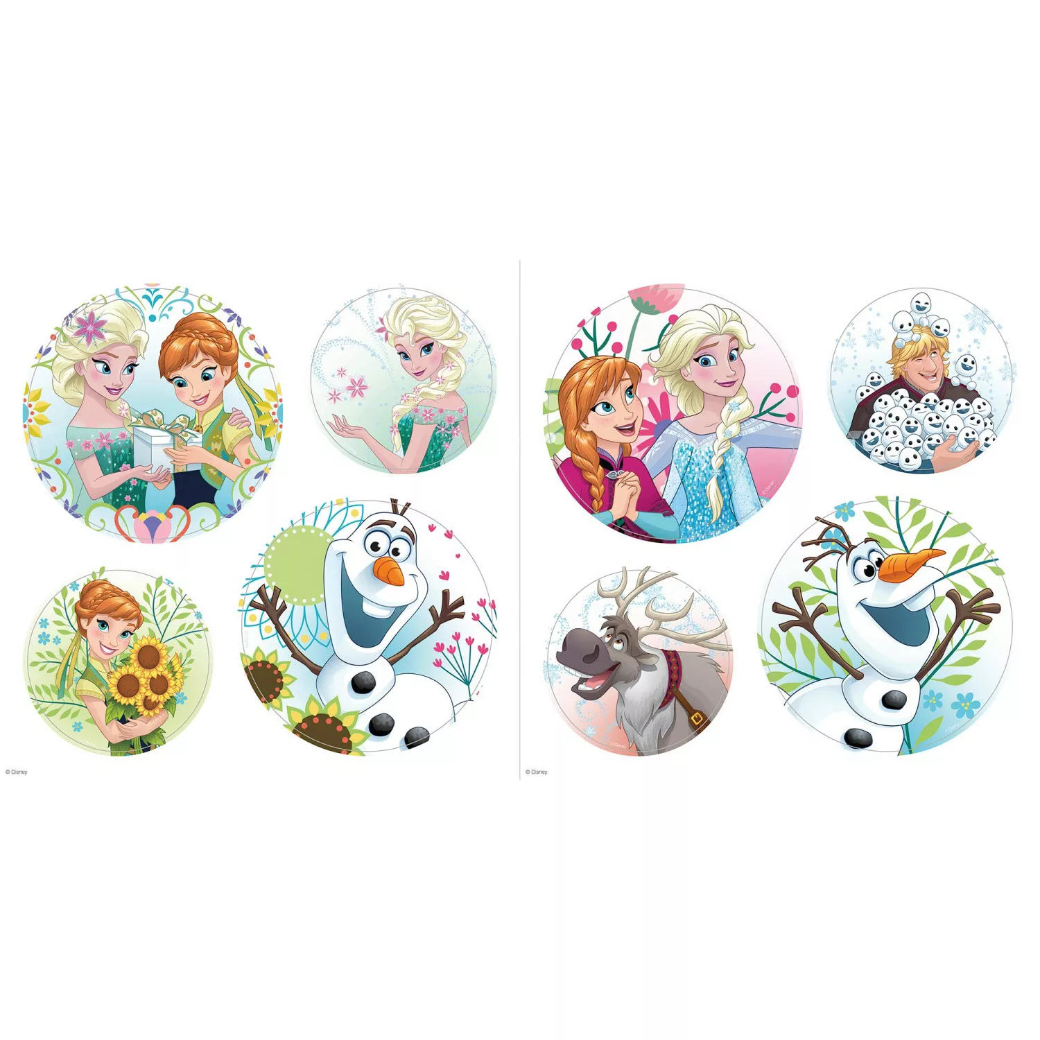 Komar Fensterdekoration Frozen Springday, Fenstersticker mit günstig online kaufen