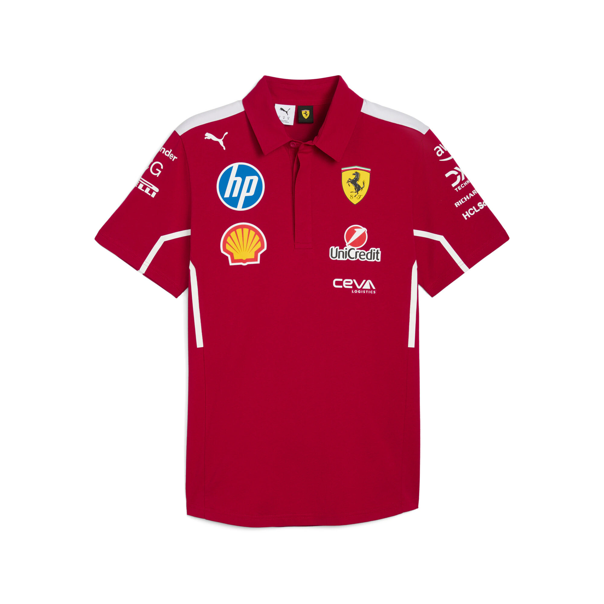 PUMA Poloshirt "Scuderia Ferrari HP 2025 Team Polo Herren" günstig online kaufen