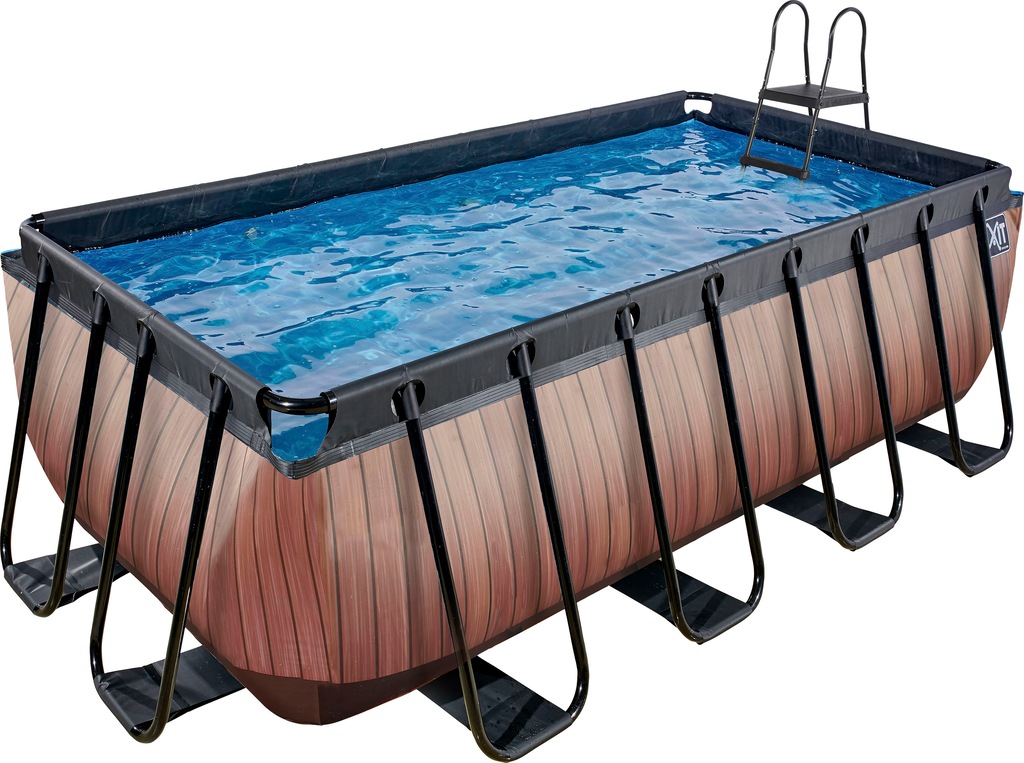 EXIT Framepool, (Set, 3 tlg.), BxLxH: 200x400x122 cm, mit Sandfilteranlage günstig online kaufen