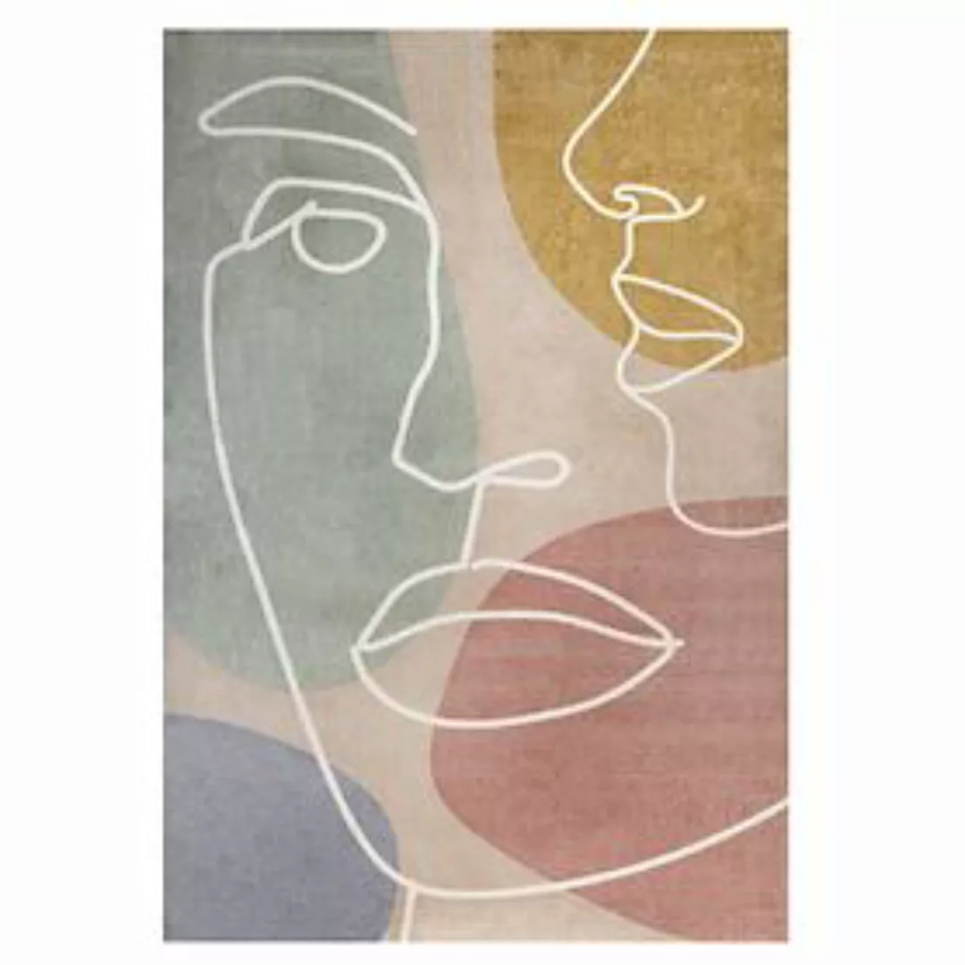 wash+dry by Kleen-Tex Teppich »Modern Faces«, rechteckig günstig online kaufen