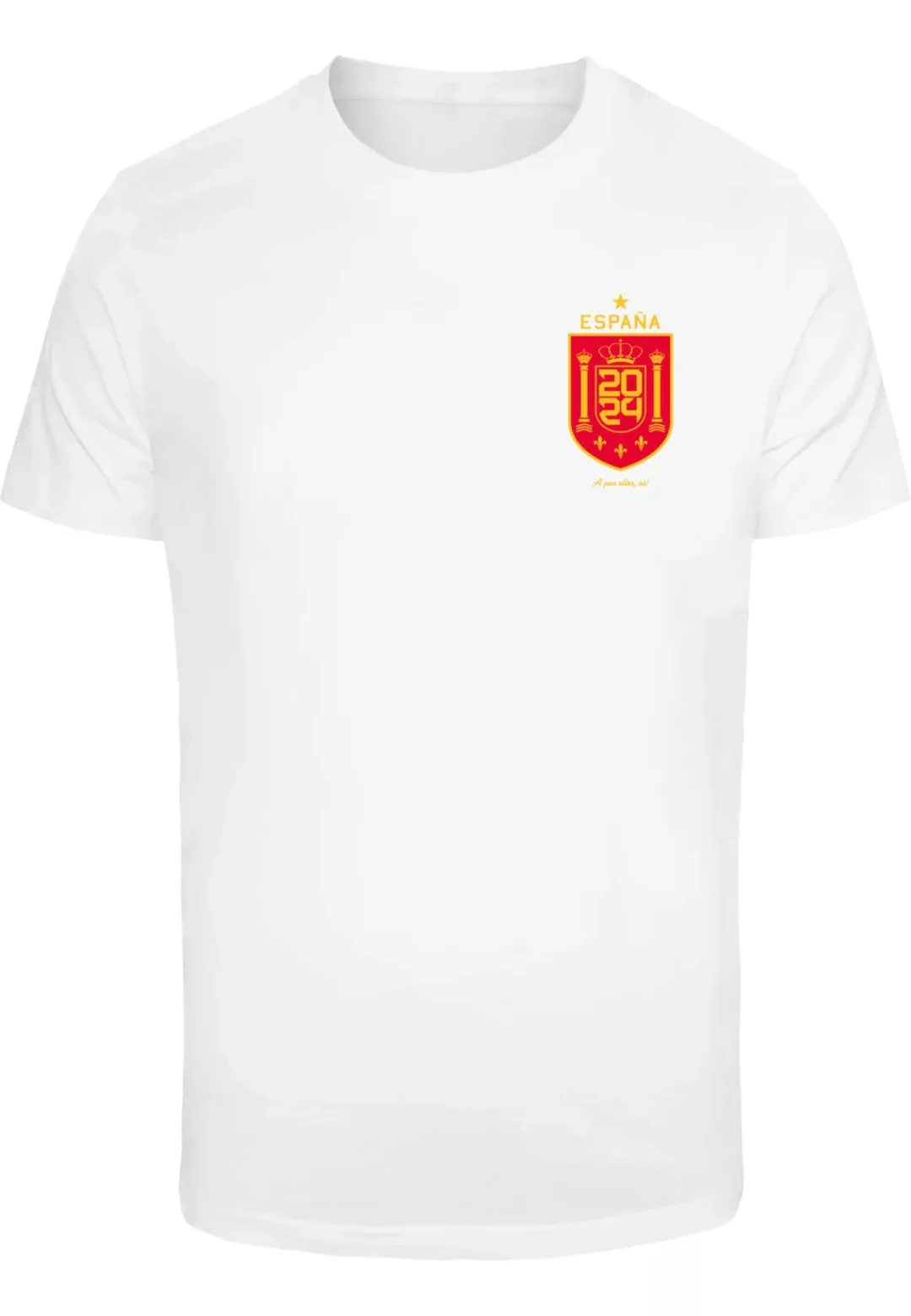 MisterTee T-Shirt "MisterTee Spanish Chest Crest Tee" günstig online kaufen