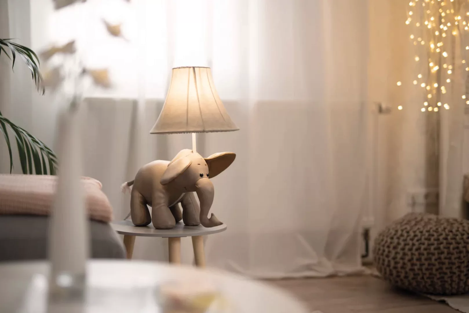Happy Lamps for smiling eyes LED Tischleuchte »Bobby der Elefant«, 1 flammi günstig online kaufen