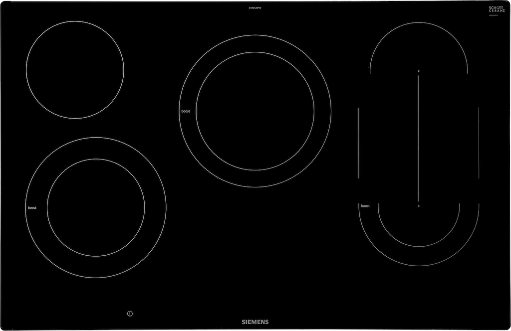 SIEMENS Elektro-Kochfeld von SCHOTT CERAN® »ET801LMP1D« günstig online kaufen