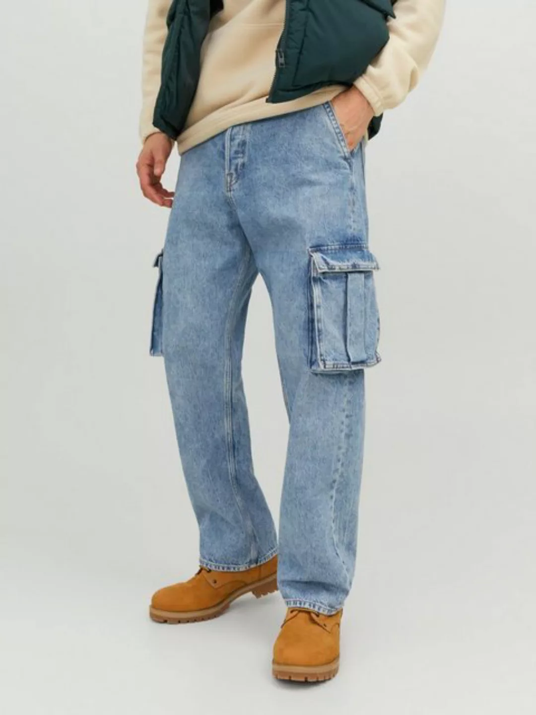 Jack & Jones Loose-fit-Jeans JJIALEX JJCARGO SBD 311 LN günstig online kaufen
