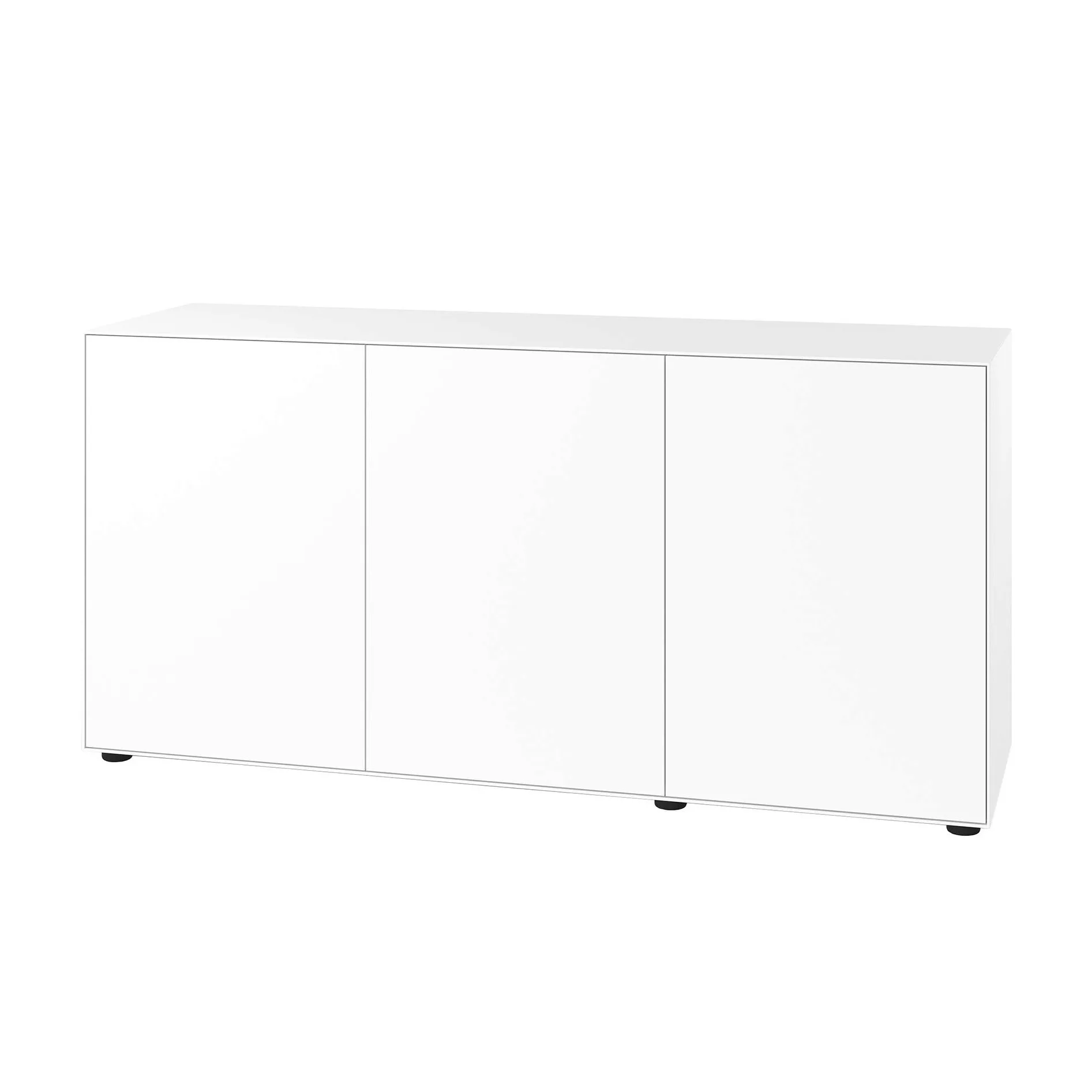 Piure - Nex Pur Box Sideboard 160x75x48cm - weiß RAL 9016/MDF matt lackiert günstig online kaufen