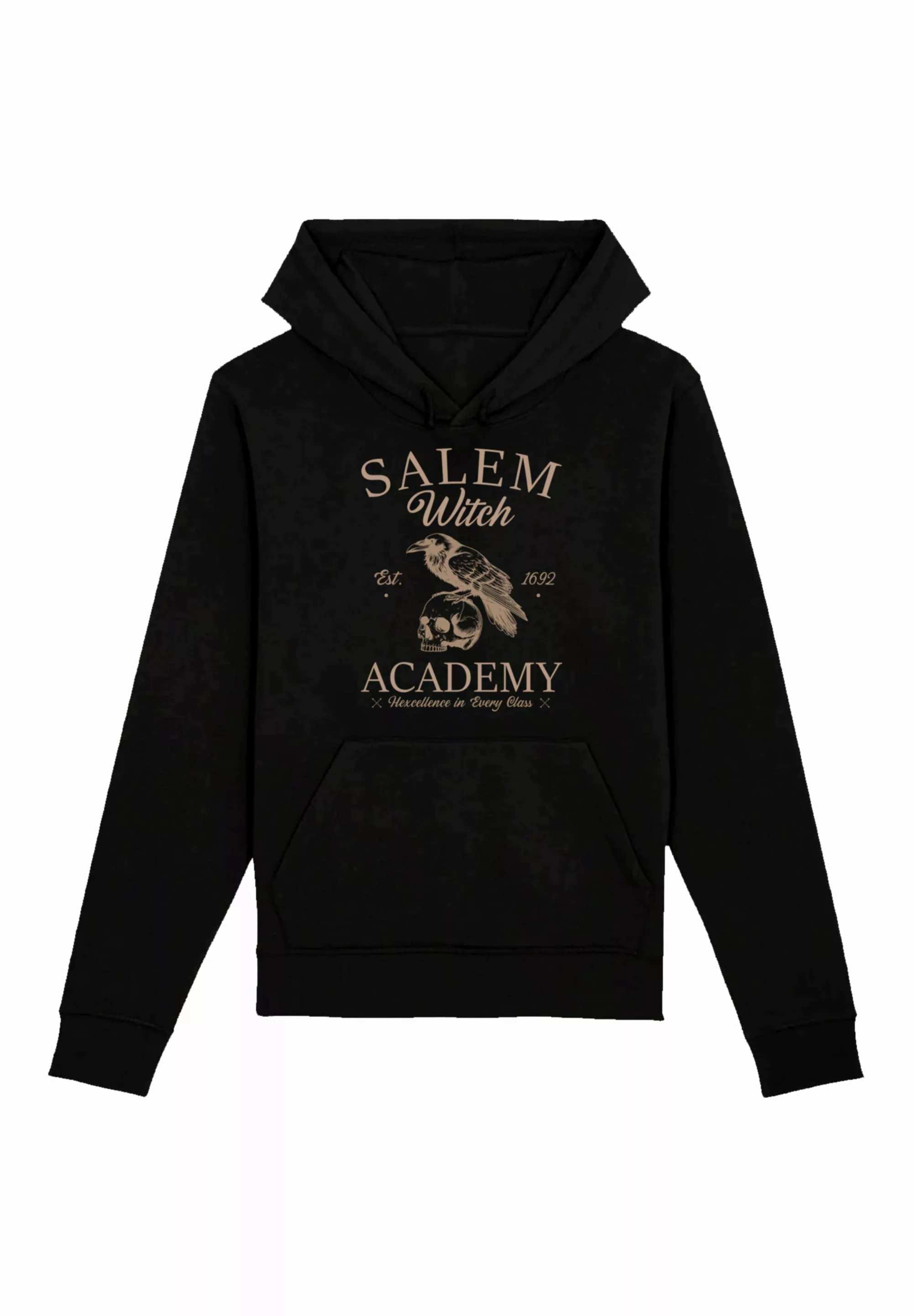 F4NT4STIC Kapuzenpullover "Halloween University Salem witch crow skull", Pr günstig online kaufen