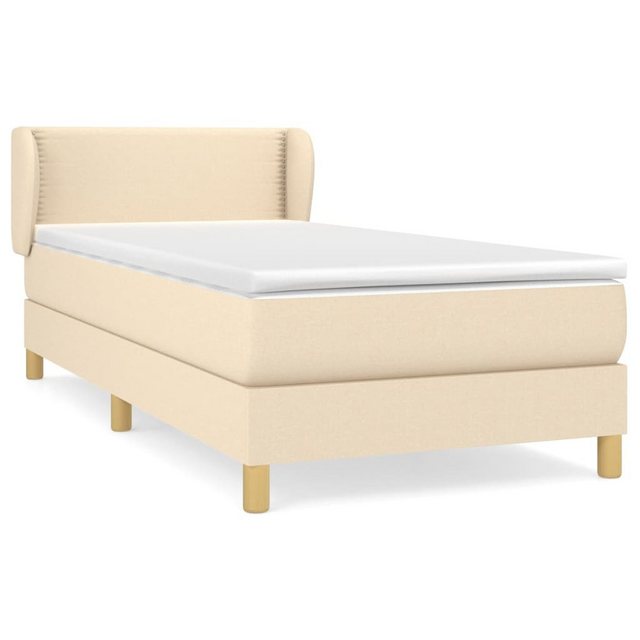 vidaXL Boxspringbett Bett Boxspringbett mit Matratze & Topper Stoff verschi günstig online kaufen