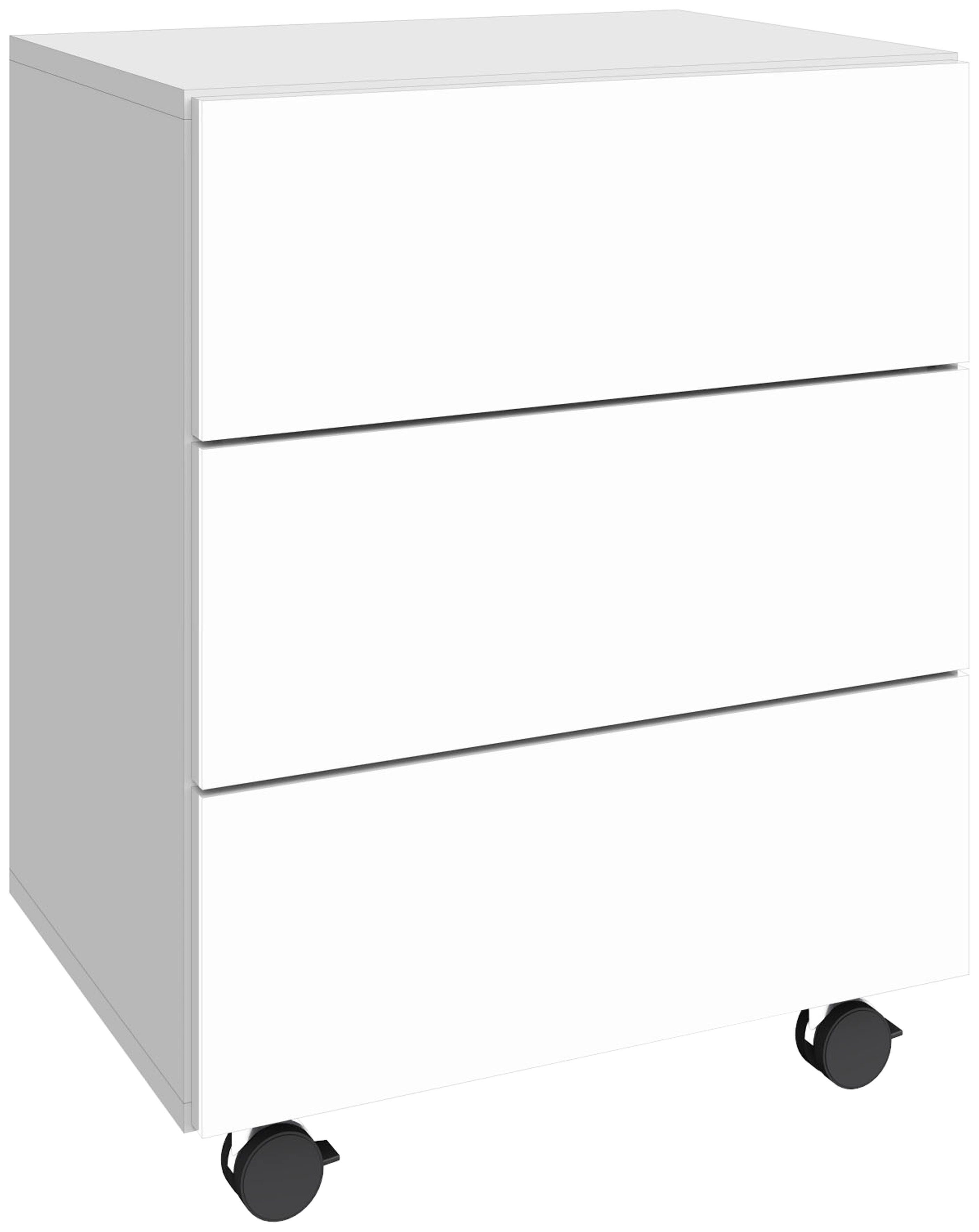 borchardt Möbel Rollcontainer "Vaasa", in moderner griffloser Optik günstig online kaufen