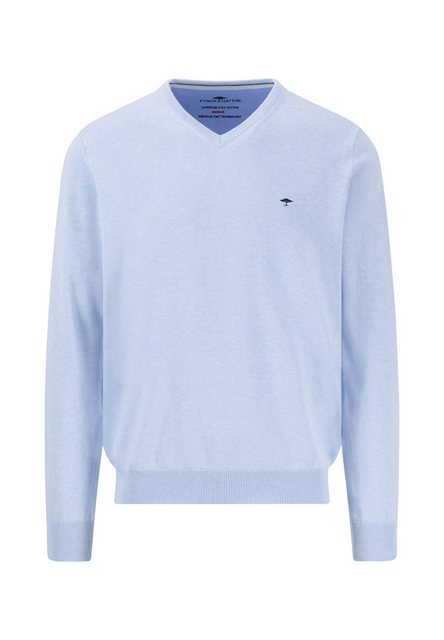 FYNCH-HATTON Strickpullover V-Neck, Superfine günstig online kaufen