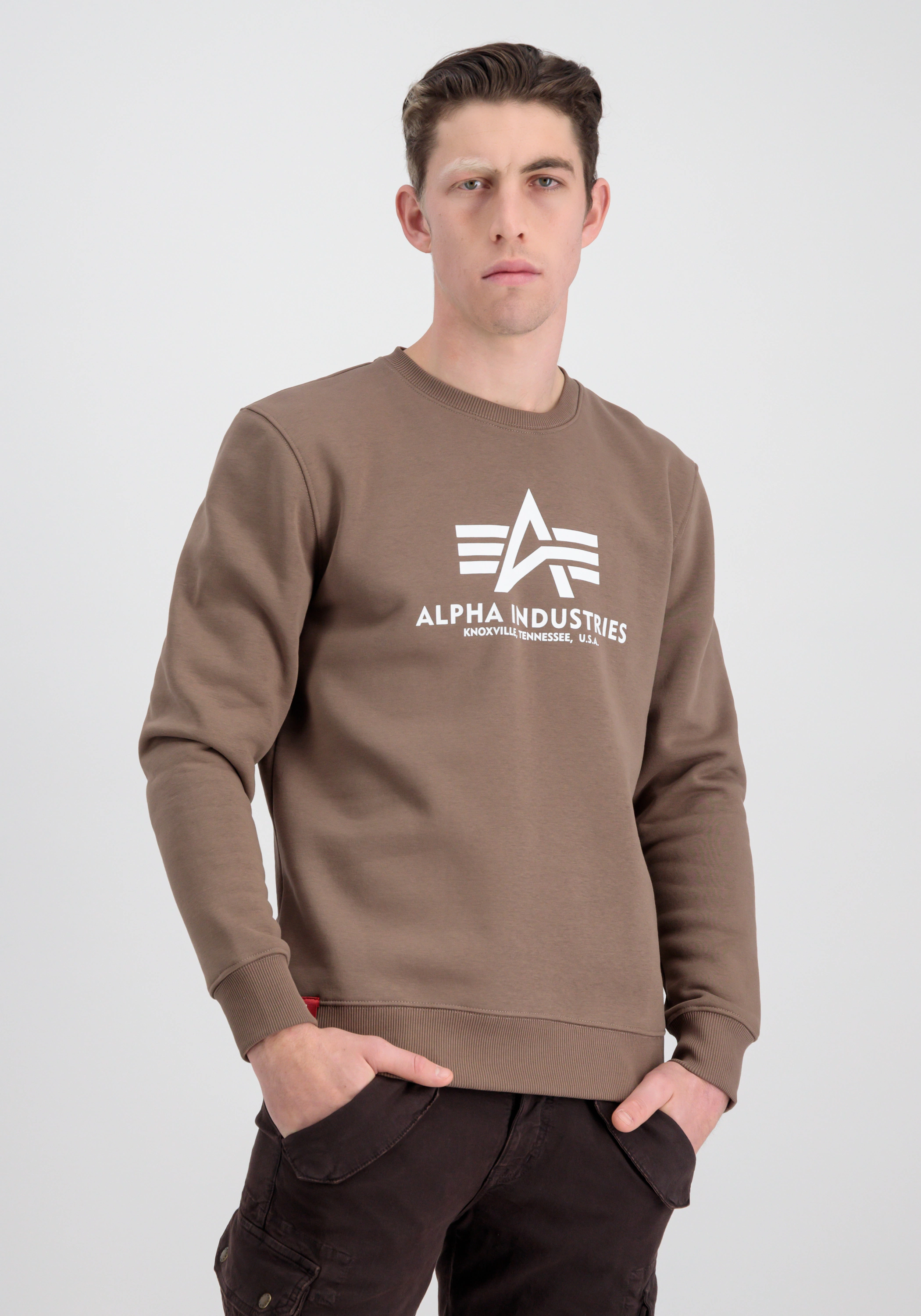 Alpha Industries Sweater "Alpha Industries Men - Sweatshirts Basic Sweatshi günstig online kaufen
