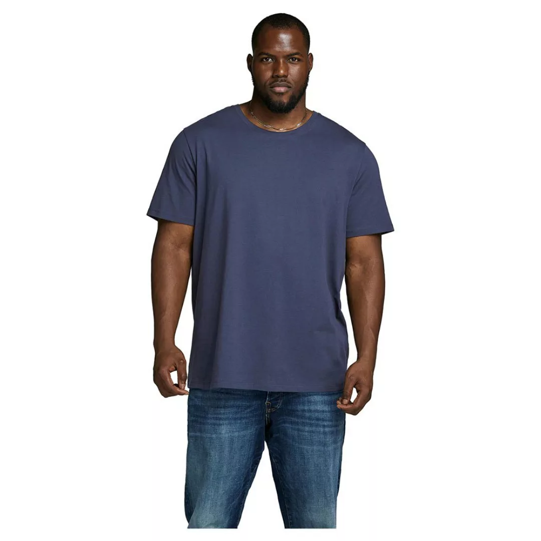 Jack & Jones Organic Basic Kurzärmliges T-shirt Mit O-ausschnitt 7XL Navy B günstig online kaufen