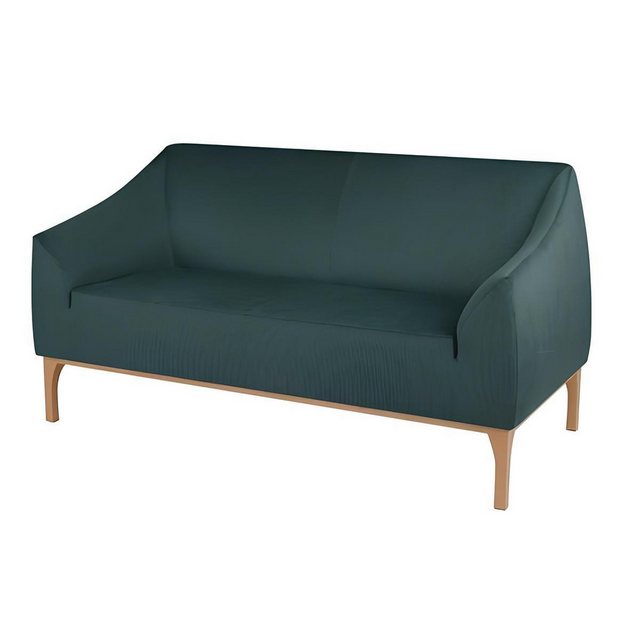 Xlmoebel 3-Sitzer Designer 3-Sitzer Couch in hochwertigem grünem Stoff - Ei günstig online kaufen