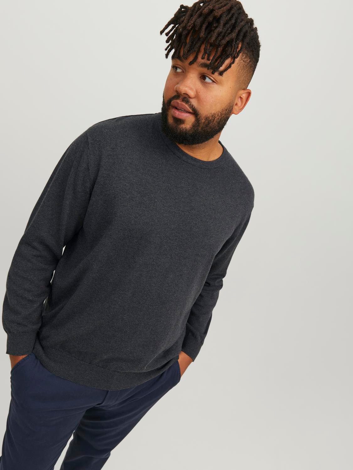 Jack & Jones PlusSize Strickpullover JJEBASIC günstig online kaufen