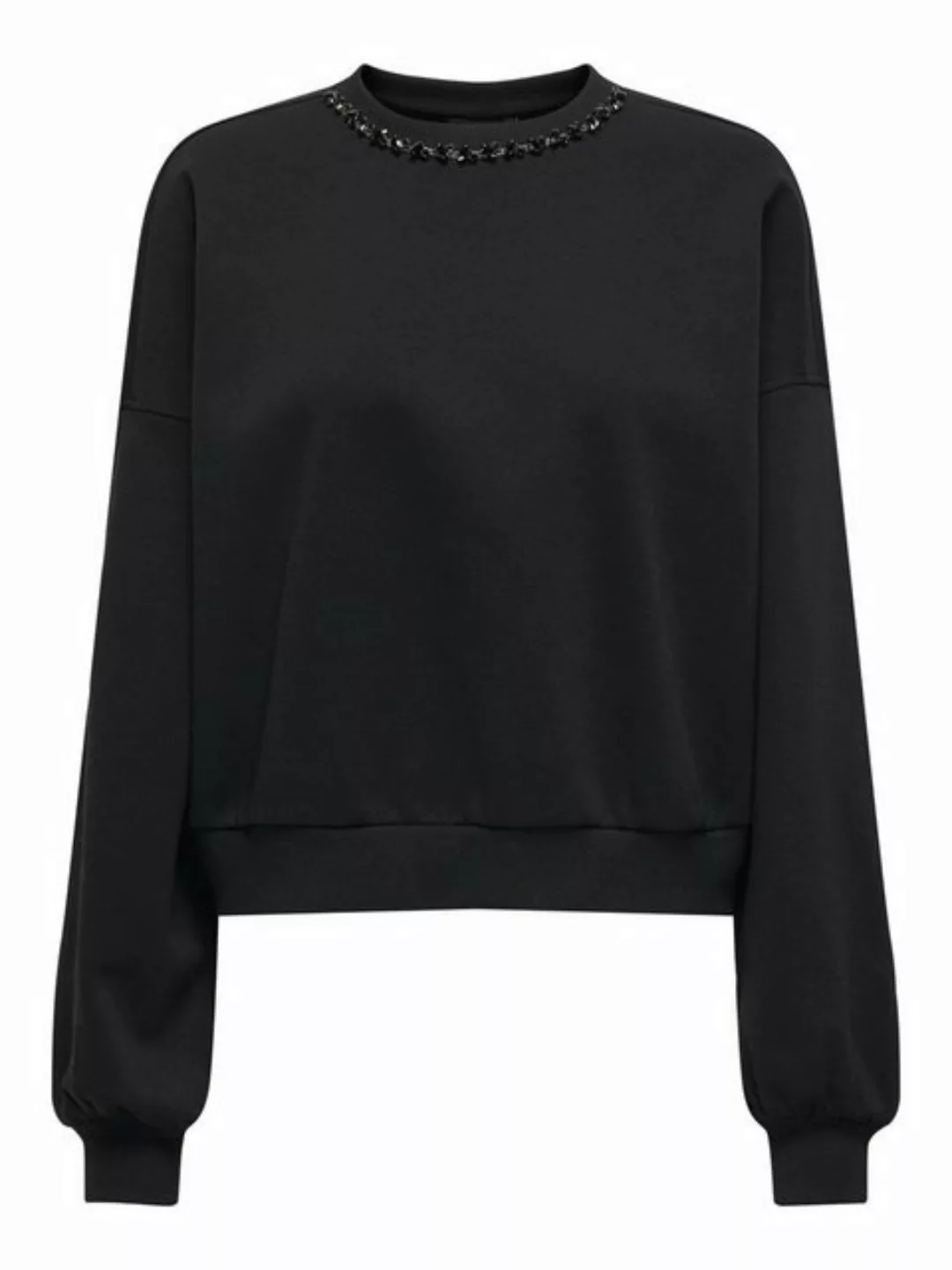 ONLY Sweatshirt ONLKIARA L/S O-NECK EMBELLISHMENT SWT günstig online kaufen