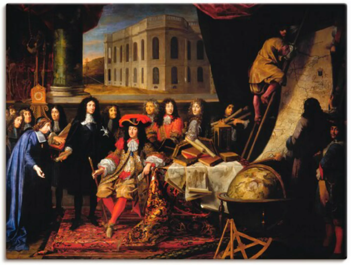Artland Leinwandbild "Ludwig XIV., um 1670", Menschen, (1 St.), auf Keilrah günstig online kaufen