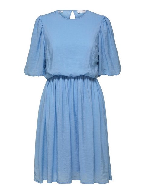 SELECTED Kurzärmeliges Minikleid Damen Blau günstig online kaufen