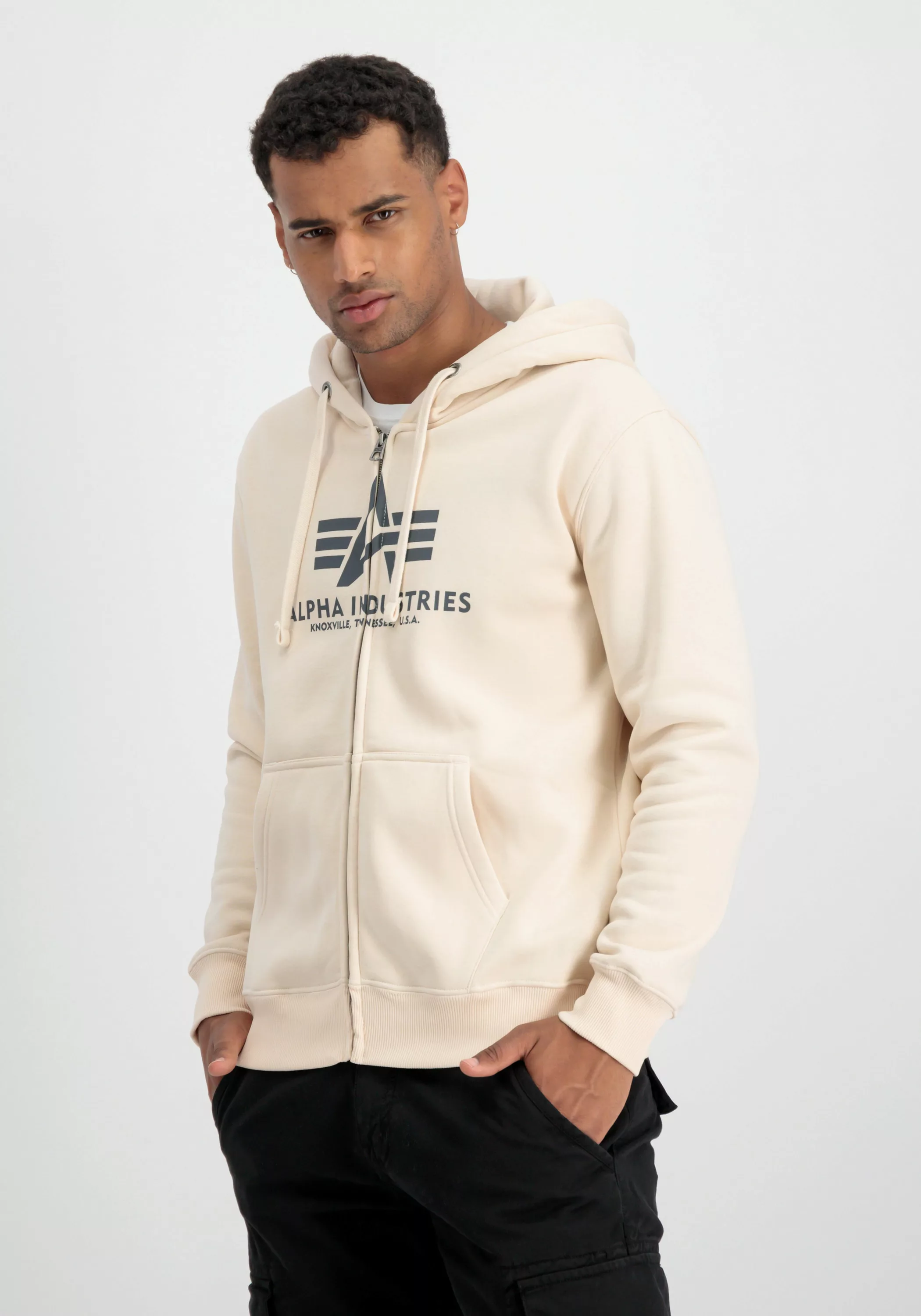 Alpha Industries Hoodie "Alpha Industries Men - Hoodies Basic Zip Hoodie" günstig online kaufen