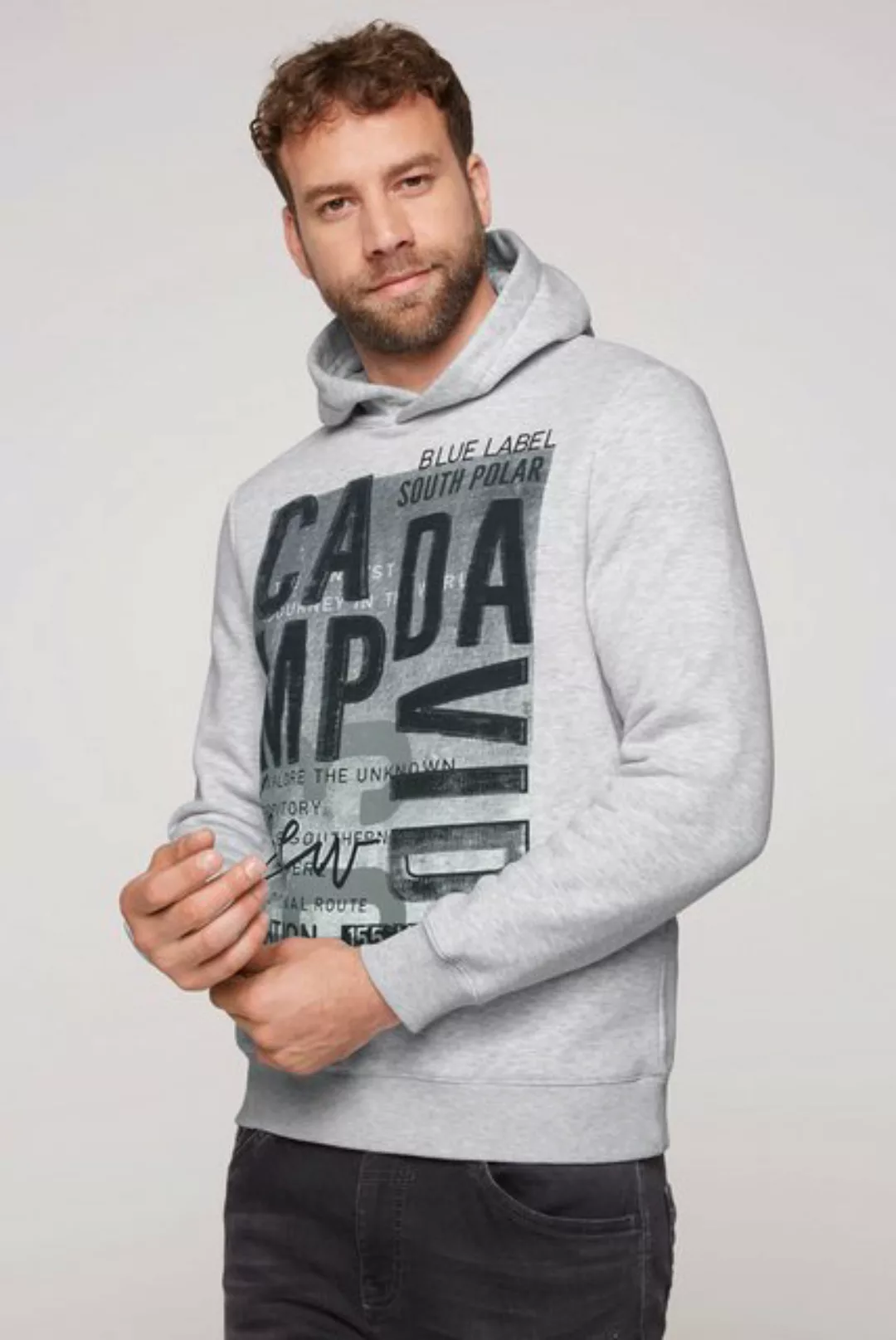 CAMP DAVID Sweater mit weicher Innenseite günstig online kaufen