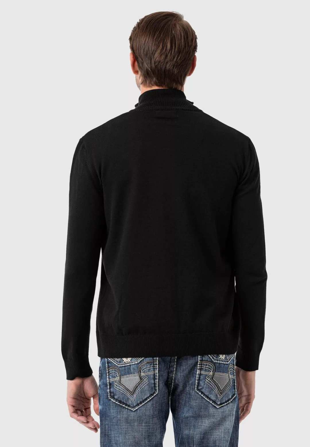 Cipo & Baxx Cardigan "Pullover", im sportlichen Look günstig online kaufen