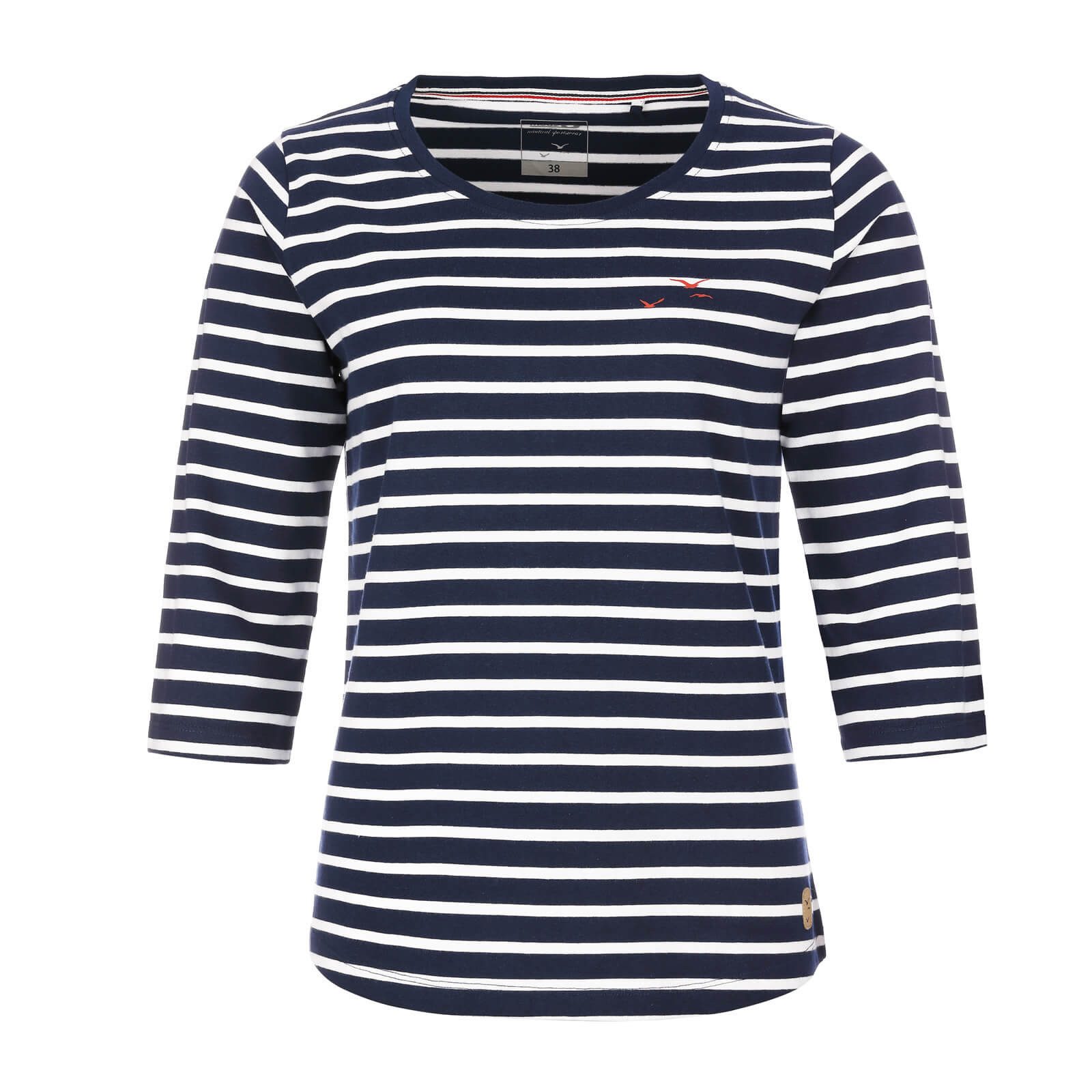 modAS 3/4-Arm-Shirt Damen Bretonisches Shirt 3/4-Arm günstig online kaufen