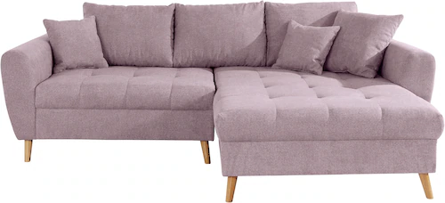 Home affaire Ecksofa "Blackburn II, L-Form", Mit Kaltschaumpolsterung bis 1 günstig online kaufen