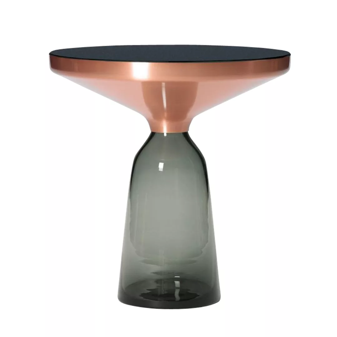 ClassiCon - Bell Side Table Beistelltisch Kupfer Sonderedition - quarz-grau günstig online kaufen