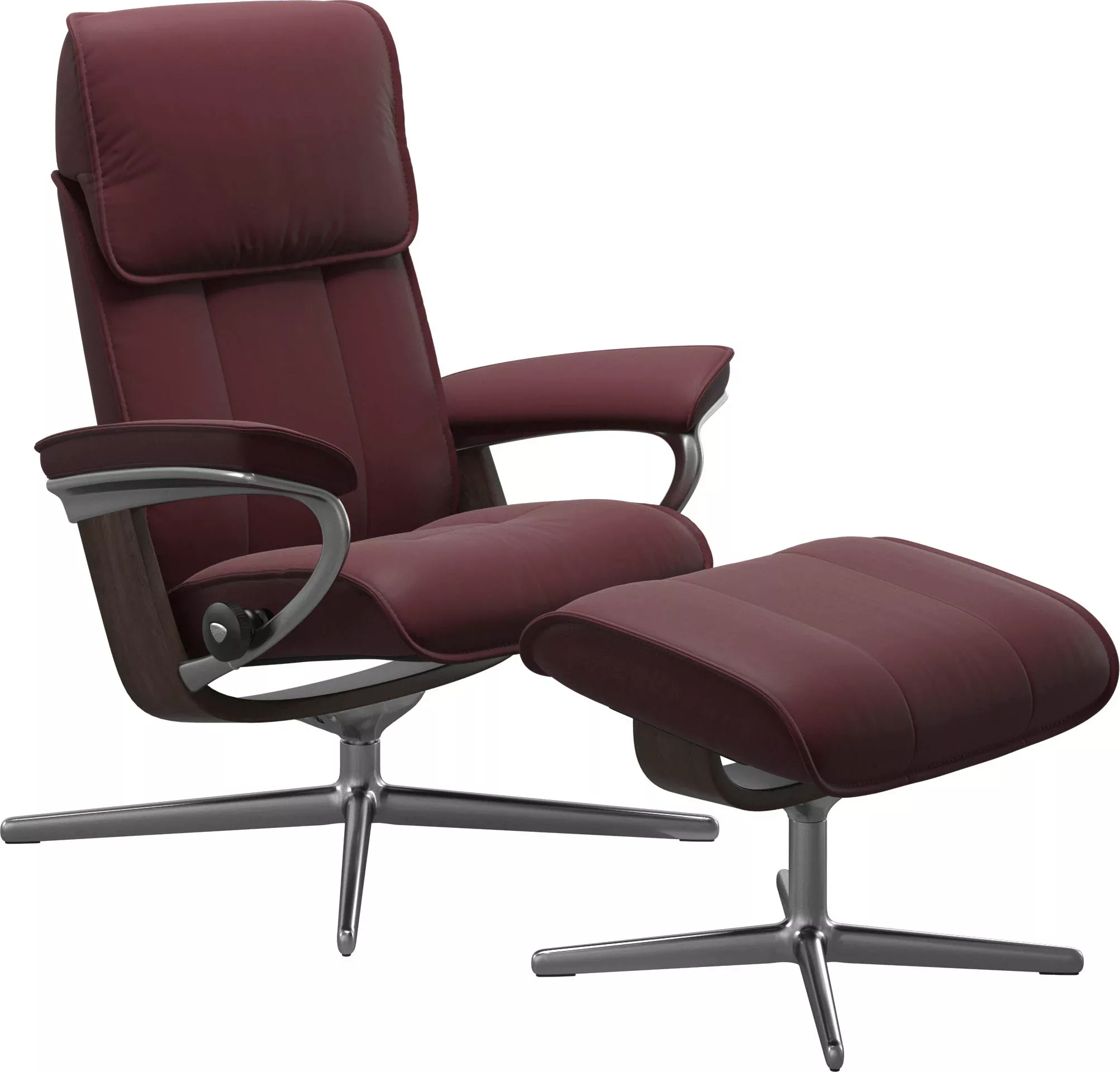 Stressless Fußhocker "Admiral", mit Cross Base, Größe M & L, Holzakzent Wen günstig online kaufen