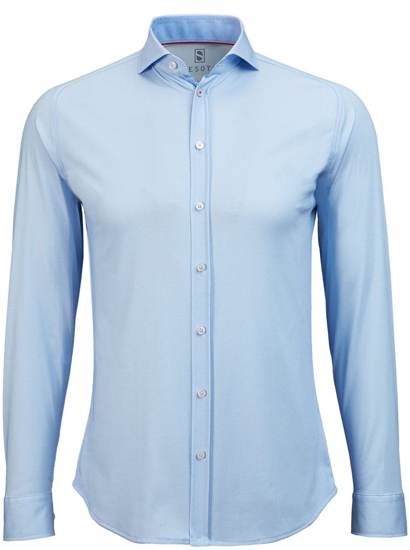 Desoto Hemd Bügelfrei Blau Oxford - Größe XS günstig online kaufen