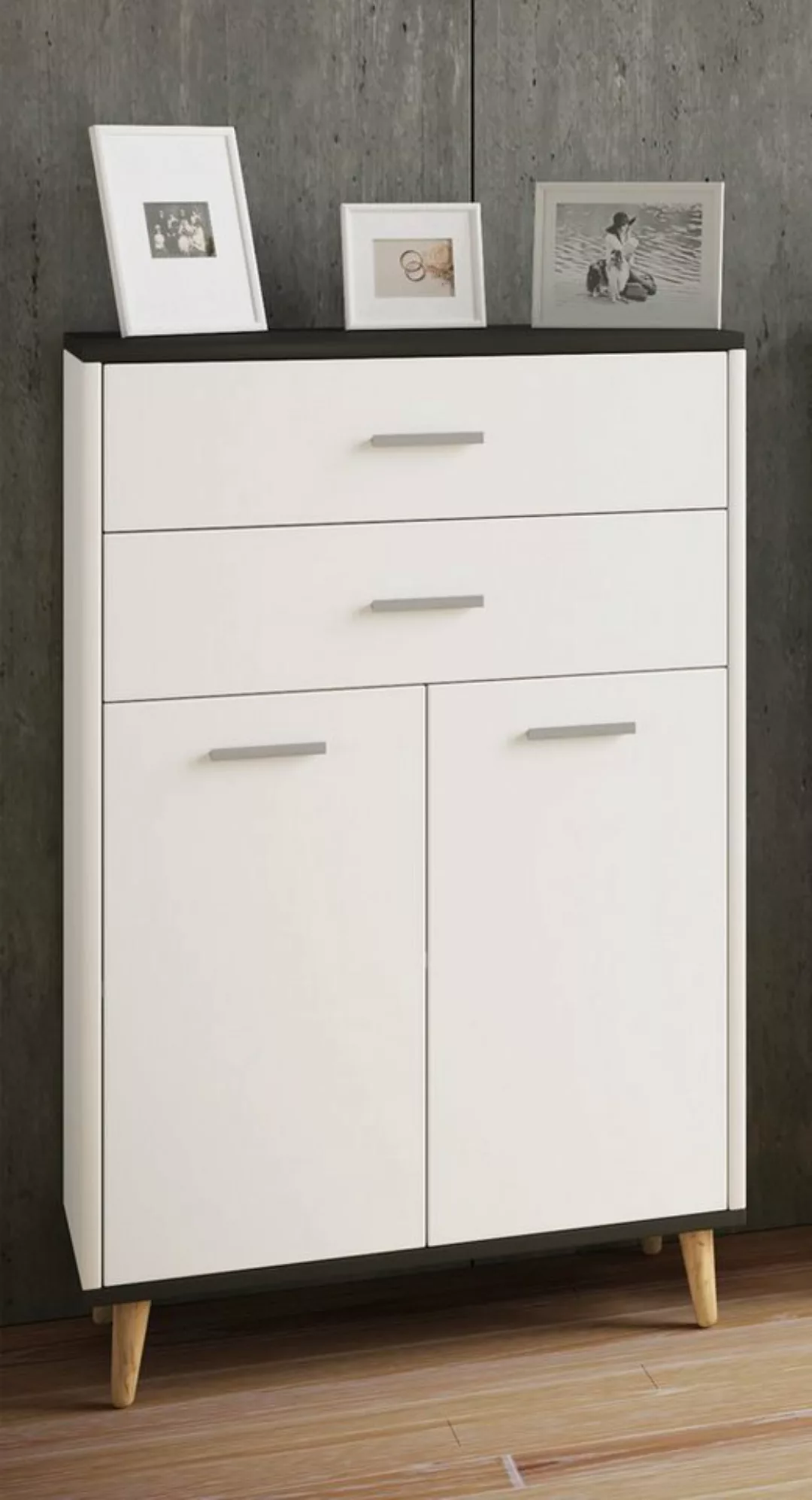 VCM Midischrank Holz Badmöbel Sideboard Kommode Bad Schrank Landos (1-St) günstig online kaufen