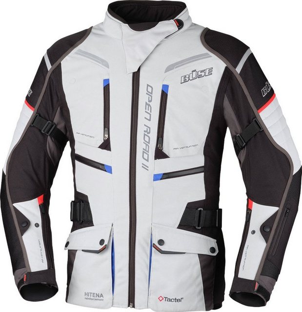 Büse Motorradjacke Büse Open Road II Textiljacke hellgrau Damen günstig online kaufen