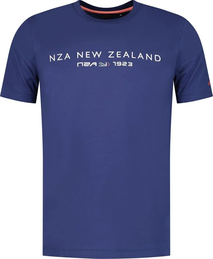 NZA T-Shirt Little Totara Navy - Größe M günstig online kaufen