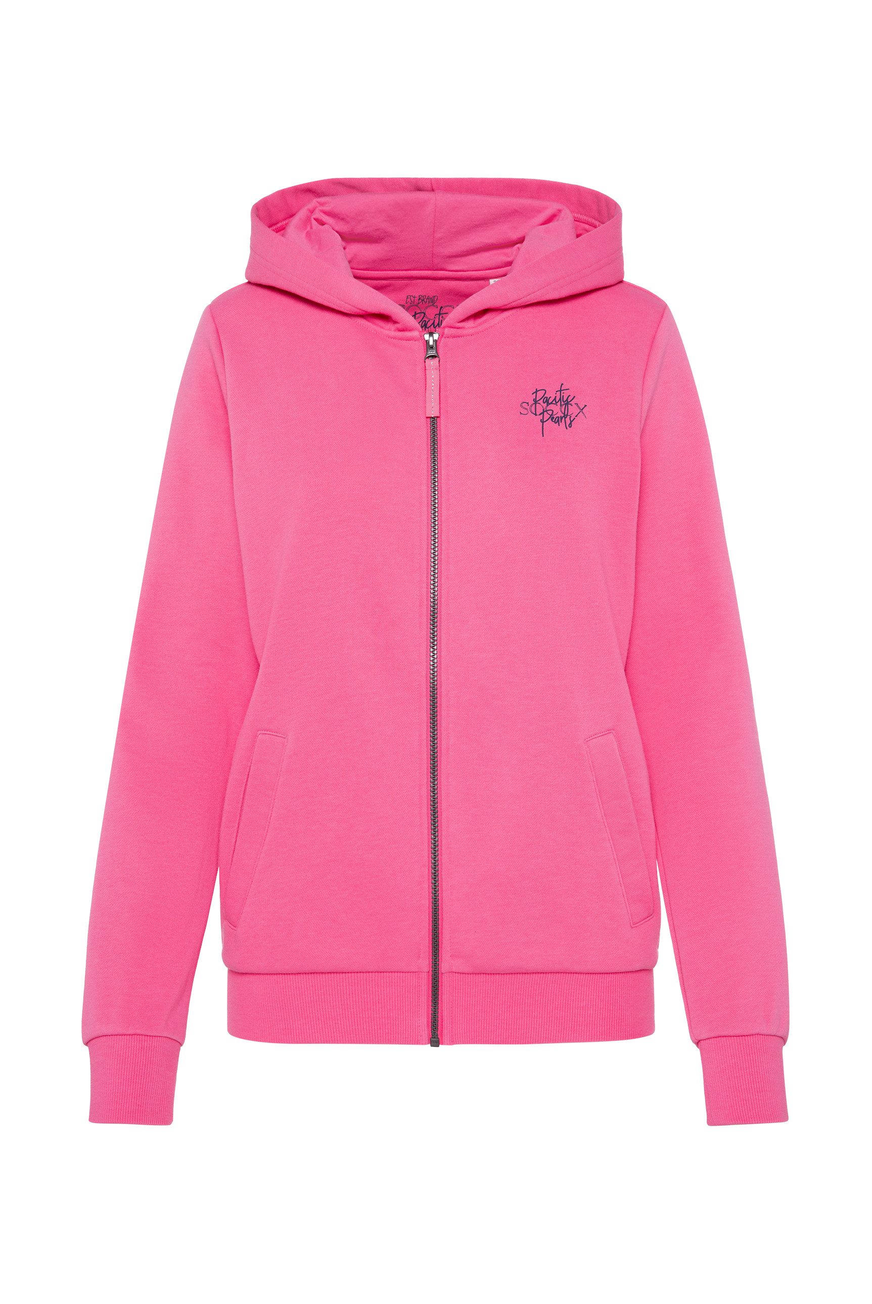 SOCCX Kapuzensweatjacke mit Rücken-Print günstig online kaufen